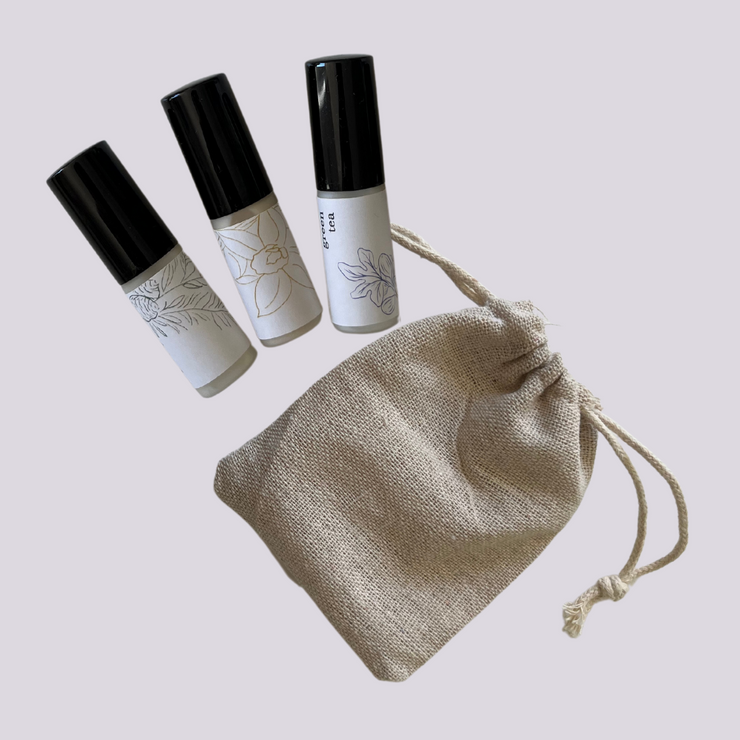 Alcohol-free Natural Perfume Trio Discovery Set